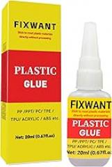 PP/PPT/PC/TPE/TPU/Acrylic/ABS Electronic Components Metal Adhesive Fast Instant Super Glue for Plastic 20ml (0.67fl.oz) (1)