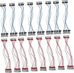 Operitacx 1set Copper Alligator Clip Testing Wire Double Headed Connection Wires for Electronics Durable Consumable for Physics Experiments and Laboratory Use Clips 20pcs
