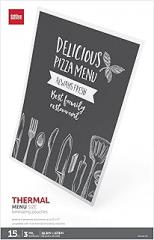 Office Depot® Brand Laminating Pouches, Menu Size, 3 Mil, 11.5