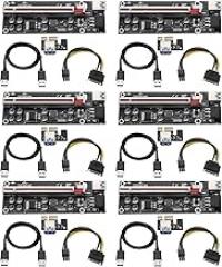Pcie Riser Mining Card 6 PIN SATA Cable 60 cm USB 3.0 Extension Cable for GPU Mining 6 PCS