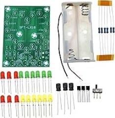 1PCS The heart-shaped LED cycle light kit 18LED water lamp parts love electronic marquee DIY learning training