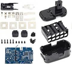 Battery Protection Shell Case with Electronic Circuit PCB Board Fits for Ryobi 18V P103 P108 Battery