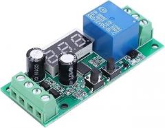 Dioche Dc CurrentDC Voltage Detection Module - Machined Relay Electronic Component with DC12V Working Voltage and DC0-55V Measurement Range | Durable and UserFriendly Design
