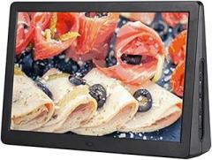 15-inch High-Definition Dual-Screen Media Player - Advertising Display and Electronic Photo Album (Black)