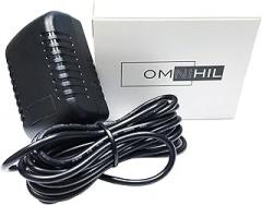 8 Feet Omnihil AC/DC Power Adapter 18V 1A (1000mA) 5.5x2.5millimeters Compatible with MG Electronics Power Adapter AM-1800200D41