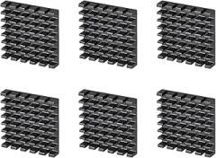 DMiotech 6 Pack 5x25x25mm Aluminum Alloy Radiator Electronic Cooler Radiator with Thermal Paste for MOS and IC Chip
