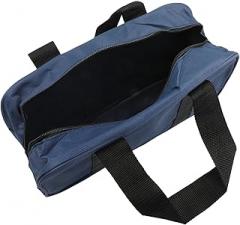 Tool Bag for Electrician Carpenter Repair and Travel, Electrician Tool Pouch with Zipper Organizer, Lightweight Storage Bag for Tools, Art Supplies, Electronics, Makeup,（A）