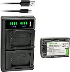 Kastar 1Pack Battery and LTD2 USB Charger Replacement for Sony NP-FP30, NP-FP50 NP-FP51, NP-FP60, NP-FP70 NP-FP71, NP-FP90 NP-FP91 Battery, Sony DCR-HC85, DCR-HC94, DCR-HC96, DCR-SR30, DCR-SR40 Camera