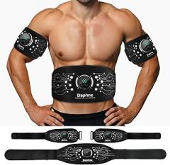 ABS Stimulator, Effective Muscle Stimulator for Abdomen, Ab Stimulator Muscle Toner, Abdominal Toning Belt, Ab Machine Fitness Equipment for Men and Women