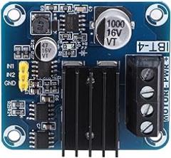 Respicefinem Stepper Motor Controller Single Channel Motor Driver Module 12. 0×10. 0×2. 0 High Power 50A Large Single Channel Motor Driver