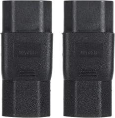 Generic 2Pcs IEC320 C14 to IEC320 C21 Power Socket Adapter, Compact Portable C14 to C21 Extension Power Plug Adapter for UPS PDU Various Appliances Electronics Equipment, Generickmewrqa72g