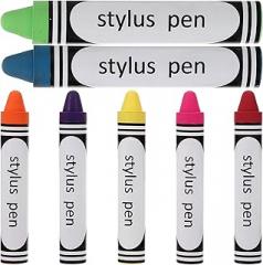 7Pcs Capacitive Touch Screen Stylus Pens for Smartphones and Tablets, Portable Electronic Screen Stylus Set with Tips for Drawing and Writing