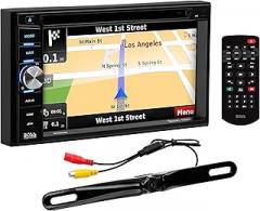BOSS Audio Systems Elite BN965BLC Car GPS Navigation DVD Player - Double Din, Bluetooth Audio and Calling, 6.5 Inch LCD Touchscreen Monitor, MP3/CD/DVD/USB/SD, Aux-in, AM/FM Radio Receiver (Renewed)