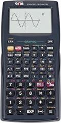 School Smart Graphic Calculator, 10 + 2 Dot Matrix , black - CS-121