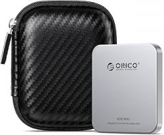 ORICO 2TB Magnetic External SSD Up to 2000MB/s, Portable Solid State Drive + Portable Protection Case for External SSD Hard Drive K20mini + M2PH03