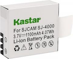 Kastar High Capacity Battery for Qumox BAT-412 & SJCAM Qumox BoomYours SJCAM Qumox DX 288812 SJCAM Qumox DX 288813 SJCAM Qumox SupTig3 SJCAM SJ4000 SJCAM SJ5000 SJCAM SJ5000 Plus