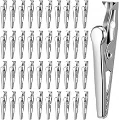 TIESOME 50 Pcs Alligator Clips, 35mm/1.38