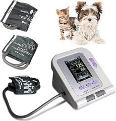 Pet Blood Pressure Monitor, 3 Mode 3 Cuffs Electronic Sphygmomanometer，Digital Veterinary Equipment, LCD Digital DisplayDigital Veterinary Equipment, for Cat, Dog