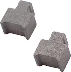 2pcs 3.7mm x 5.8mm x 6.2mm Carbon Motor Brush - for Electric Power Tool (RS550 Bosch Hitachi Metabo Milwaukee Worx) - Electrical Spare Part Accessories Electronic Brushes Replacement Set