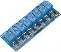 MECCANIXITY DC 5V 8 Channel Relay Module Low Level Trigger for Electronics Industrial Home Automation