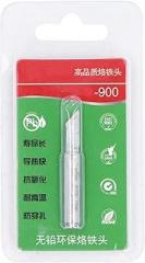 Copper Soldering Iron Tip Replacement Solder Head for Electronic Welding Tools 100-600 Degrees Celsius Temperature Range 120W Power Capacity Electroplated Tin Plating Finish