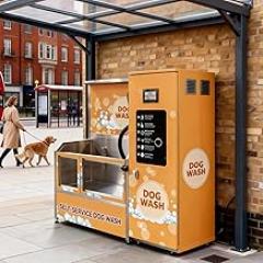 Pet Washing Vending Machine, Self-Service Commercial Pet Bathing System for Dogs & Cats, Smart Electronics with Card Reader & Multiple Payment Methods, Perfect for Busy Workplaces & Shopping Centers
