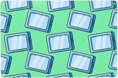 MULIHU Seamless Patterns For Electronic Tablets Tin Signs Vintage Metal Sign Iron Painting for Home Bar Coffee Kitchen funny Wall Decor 8x12 Inch