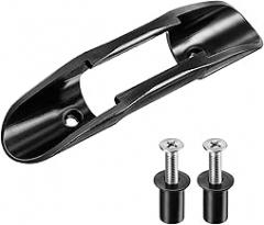 ALI2 k-ayak Paddle Holder Clips with Screw,Black,1Pcs