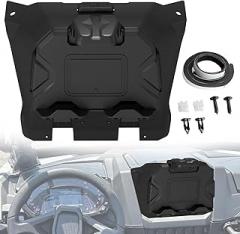 Chelhead Electronic Device Phone Mount Adjustable Electronic Device Tablet Holder Compatible with Polaris RZR PRO XP/XP4 2020-2024 RZR PRO R/Turbo R R4 GPS Holder with Black Storage Dash