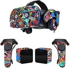 MightySkins Skin Compatible with HTC Vive Pro VR Headset - Acid Trippy | Protective, Durable, and Unique Vinyl Decal wrap Cover | Easy to Apply, Remove, and Change Styles | Made in The USA