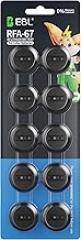 EBL RFA-67 RFA-67D-11 6 Volt Pet Collar Replacement Batteries 10 Pack, Ultra Long-Lasting & Waterproof Compatible with PetSafe 6V Battery Specific Dog Receiver Collars