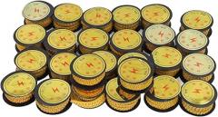 26PCS Set Tube Cable Marker, Wire Marker with A to Z Letter Number Coded, PVC Cable Markers for Electronics Computers Electrical Appliances, Non Slip Design Clearly Printed Durable (2.5m²)