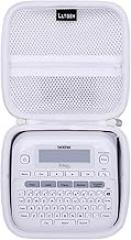 LTGEM Case Compatible with Brother P-Touch PTD220 / PTD210 / PTD200 Home/Office Everyday Label Maker, White (Case Only)