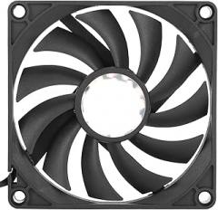 PWM Cooling Fan, 4 PIN PWM Chassis Fan with Screw Bag, Low Noise Quick Heat Dissipation, Intelligent Speed Regulation, Ultra Thin Body, for Computer Chassis, Electronic Equipment