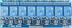ELEGOO 8 Channel DC 5V Relay Module with Optocoupler Compatible with Arduino UNO R3 MEGA 1280 DSP ARM PIC AVR STM32