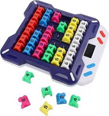 Sudoku Puzzle Games, Electronic Portable Colorful Light Effect Logic Trainer Board Travel Games Brain Teaser Puzzle Toy for Kids Teens Adults