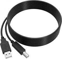 6.6ft USB Cable Cord for Epson Perfection V500 V600 V700 V30 V300 V750 Photo Scanner