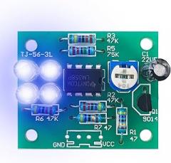 EI Electronic Breathing Light Soldering Practice kit LED Electronic Assembly kit Soldering Iron kit Electronics Component Teenage Engineering Education