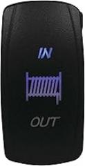 DragonFire Laser Etched LED Switch Winch in/Out w/Blue LED (04-0060)