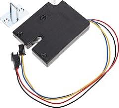 Veemoon Small Cabinet Door Electric Control Lock Durable Electronic Lock for Schools Hotels Supermarkets Hidden Door Latch with Low Power Consumption Efficient Design Easy Installation