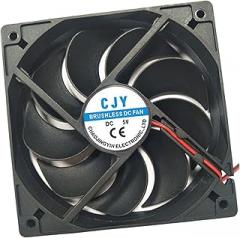 2. 120MM 5V/12V/24V Quiet Computer Fan Brushless Design Portable Replacement for Networking Equipment & Electronics Computer Cooling Fan