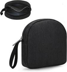 E-Tree Soft Headphone Case Bag for JBL Tune 510BT/520BT/500BT/720BT/Sony WH-CH520/510/720/710/BERIBES/SoundCore Q20/30/TOZO/KVIDIO/JLab/Bose, Travel Electronic Accessories Organizer (Black)