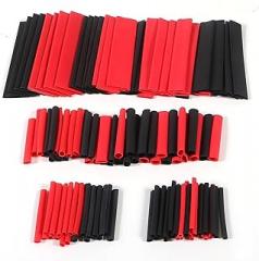 127PCS Heat Shrink Tubing 2:1 Wire Cable Assortment Wrap Waterproof Electric Insulation Tube Kit