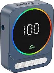 Acer Bluetooth Receiver for Car/Home/Wired Headphones, 3.5mm AUX, Drive & Listen Wirelessly, 16H Battery, Noise Cancellation, Auto Connect & Dual Pairing - Deep Grey