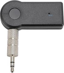 Pomya Bluetooth Aux Receiver for Car, Wirelesss 3.5mm AUX Bluetooth Car Adapter with Fast for Home Stereo Headphones Speakers, Wirelesss 3.5mm Jack Aux Adapter (1pcs)