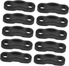 ARTIBETTER 10pcs Cable Fixing Clips Plastic Cord Organizer for Electric Wires Easy Installation for