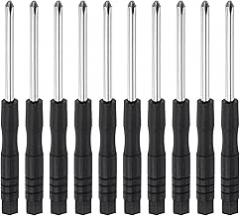 Mini Phillips Screwdriver, 3.0mm Cross Head for Watch Eyeglasses Electronics Repair, 10 Pcs