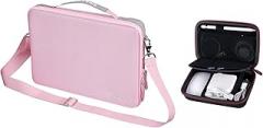 Smatree Hard Shell Laptop Shoulder Bag with Travel Electronics Accessories Organizer Bag Compatible for 12-13.3 inch MacBook Pro/MacBook Air, 12.9 inch iPad Pro, Surface Pro X/7/6/5/4