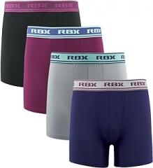RBX Active Men's Athletic Performance Quick Dry Multi-Pack Boxer Brief Set