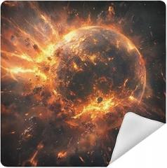 Planet Explosion Camera Protective Wrap, Anti-scratch Lens Protector Wrapper, Magic Self-Adhesive Cloth for Cameras/DSLR/Laptop/Electronic Accessories, S